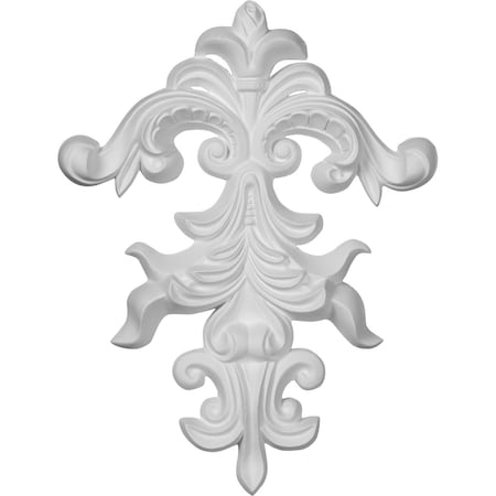 Ekena Millwork 9 1/4"W x 11 3/4"H x 1 1/8"P Attica Drop Onlay ONL09X11X01AT